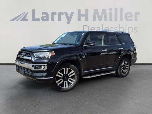 Midnight Black Metallic 2018 Toyota 4Runner Limited
