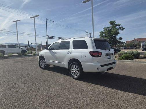 Blizzard Pearl 2020 Toyota Sequoia Platinum