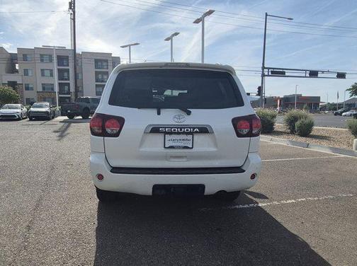 Blizzard Pearl 2020 Toyota Sequoia Platinum