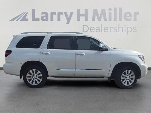 Blizzard Pearl 2020 Toyota Sequoia Platinum