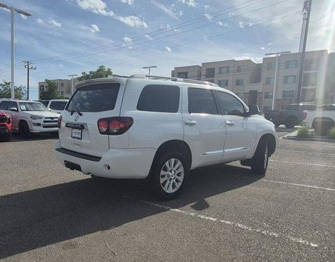 Blizzard Pearl 2020 Toyota Sequoia Platinum