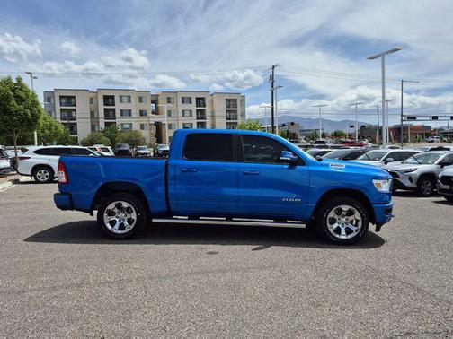 Hydro Blue Pearlcoat 2022 RAM 1500 Big Horn/Lone Star