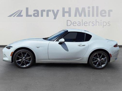 Machine Gray Metallic 2019 Mazda MX-5 Miata RF Grand Touring