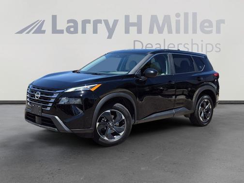Super Black 2025 Nissan Rogue SV