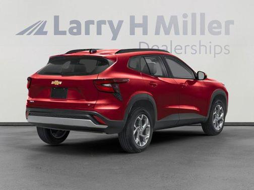 Crimson Metallic 2025 Chevrolet Trax LT