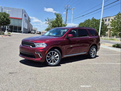 Octane Red Pearlcoat 2021 Dodge Durango SXT Plus