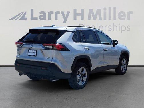 Silver Sky Metallic 2025 Toyota RAV4 Hybrid LE