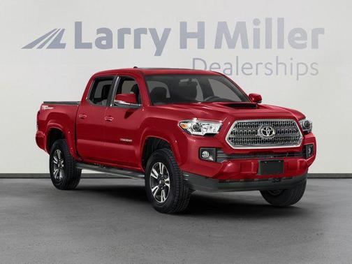 Black 2017 Toyota Tacoma TRD Sport
