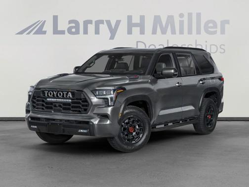 Midnight Black Metallic 2025 Toyota Sequoia TRD Pro