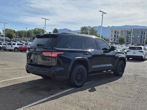 Midnight Black Metallic 2025 Toyota Sequoia TRD Pro