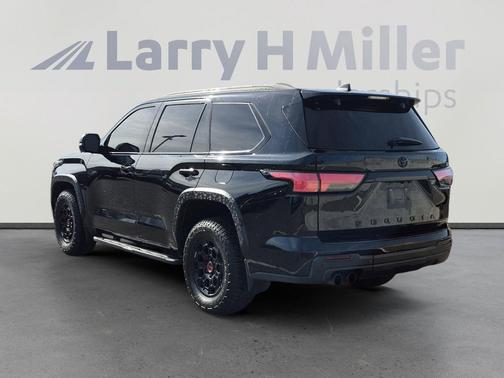 Midnight Black Metallic 2025 Toyota Sequoia TRD Pro