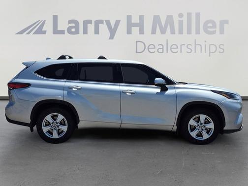 Celestial Silver Metallic 2021 Toyota Highlander LE