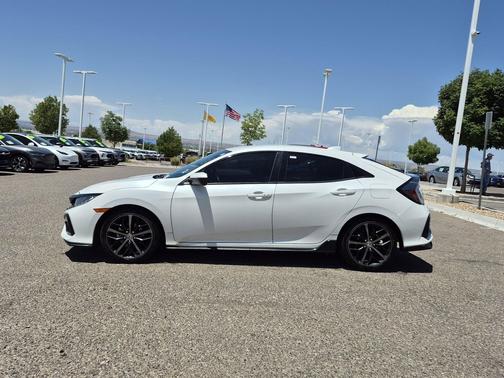 Platinum White Pearl 2021 Honda Civic Sport