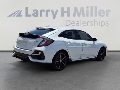 Platinum White Pearl 2021 Honda Civic Sport