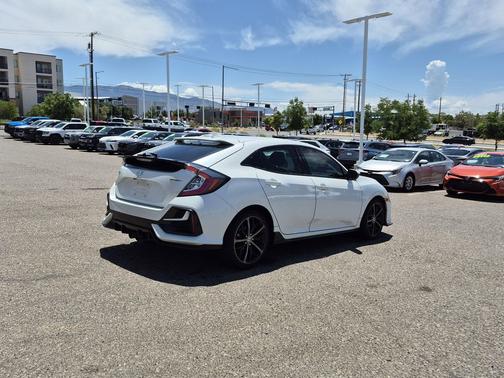 Platinum White Pearl 2021 Honda Civic Sport