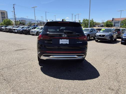 Twilight Black 2022 Hyundai SANTA FE Limited