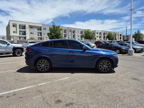 Phytonic Blue Metallic 2023 BMW X6 xDrive40i