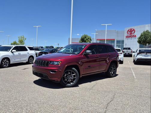 Velvet Red Pearlcoat 2021 Jeep Grand Cherokee 80th Anniversary 4x4