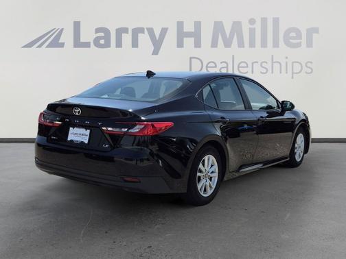 Midnight Black Metallic 2025 Toyota Camry LE