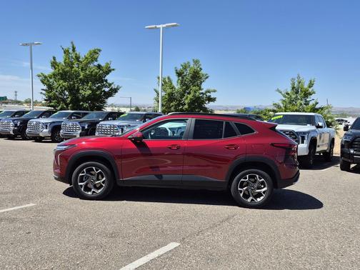 Crimson Metallic 2025 Chevrolet Trax LT
