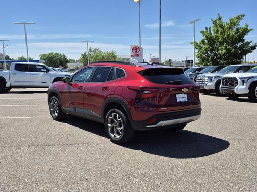Crimson Metallic 2025 Chevrolet Trax LT