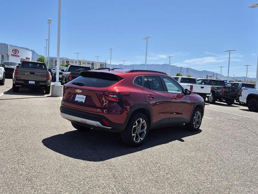 Crimson Metallic 2025 Chevrolet Trax LT