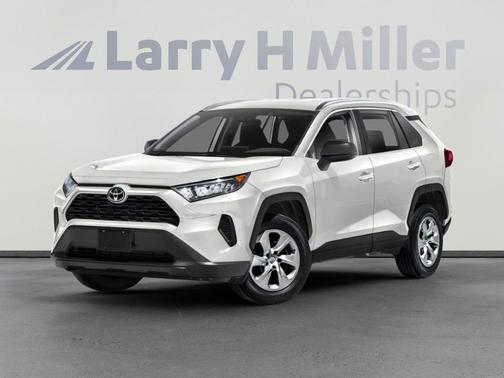Super White 2021 Toyota RAV4 LE