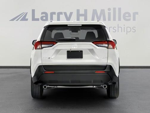 Super White 2021 Toyota RAV4 LE