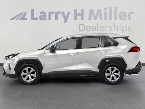 Super White 2021 Toyota RAV4 LE
