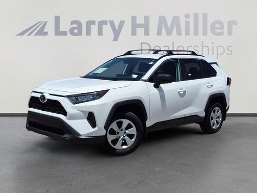 Super White 2021 Toyota RAV4 LE