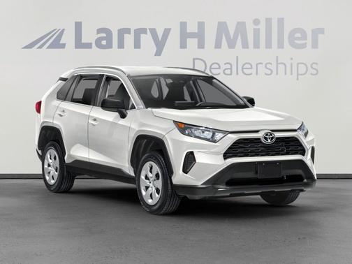 Super White 2021 Toyota RAV4 LE