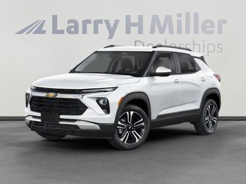 Summit White 2025 Chevrolet Trailblazer LT