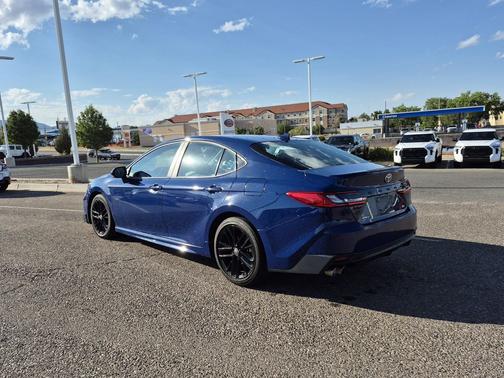 Blue 2025 Toyota Camry SE