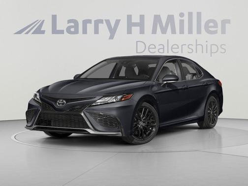 Midnight Black Metallic 2023 Toyota Camry XSE