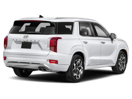 Hyper White 2021 Hyundai PALISADE Calligraphy