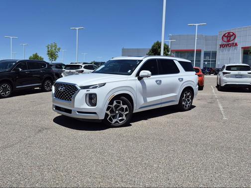 Hyper White 2021 Hyundai PALISADE Calligraphy