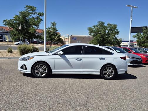 Quartz White Pearl 2019 Hyundai SONATA SEL