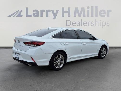 Quartz White Pearl 2019 Hyundai SONATA SEL