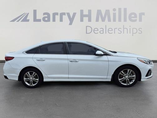 Quartz White Pearl 2019 Hyundai SONATA SEL