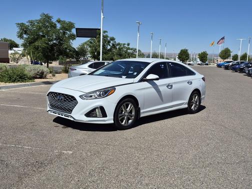 Quartz White Pearl 2019 Hyundai SONATA SEL