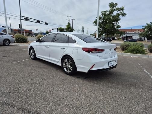 Quartz White Pearl 2019 Hyundai SONATA SEL
