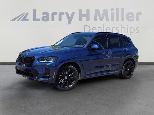 Phytonic Blue Metallic 2023 BMW X3 xDrive30i