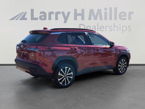 Barcelona Red Metallic 2024 Toyota Corolla Cross XLE