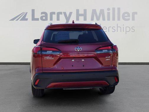 Barcelona Red Metallic 2024 Toyota Corolla Cross XLE