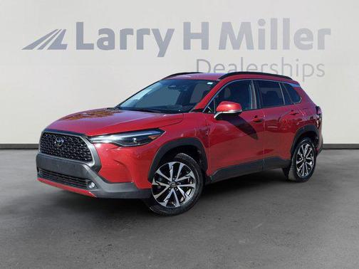Barcelona Red Metallic 2024 Toyota Corolla Cross XLE