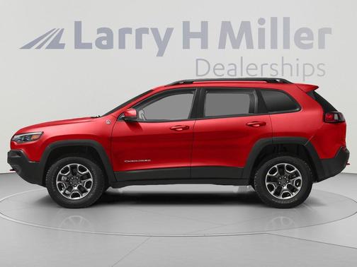 Firecracker Red Clearcoat 2019 Jeep Cherokee Trailhawk