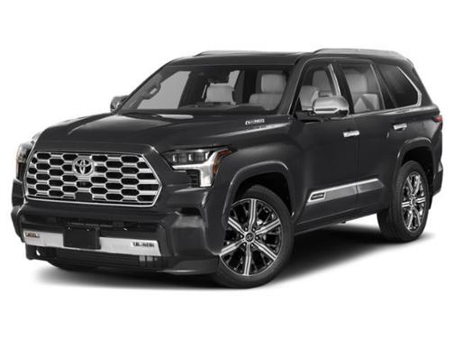 Midnight Black Metallic 2026 Toyota Sequoia Capstone