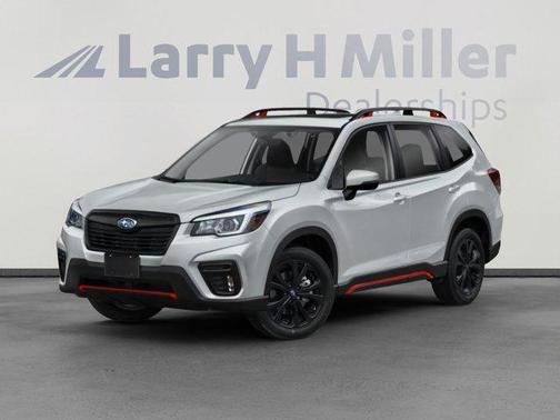 Crystal Black Silica 2021 Subaru Forester Sport