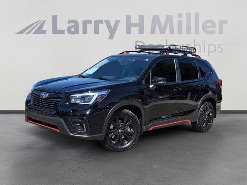 Crystal Black Silica 2021 Subaru Forester Sport