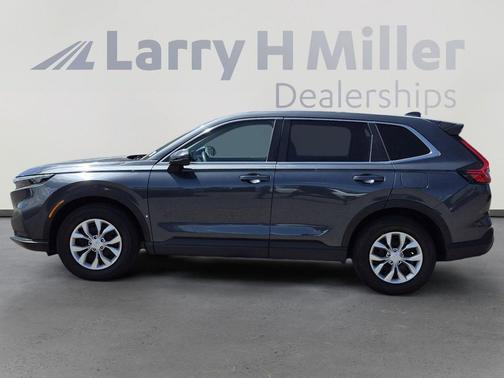 Solar Silver Metallic 2025 Honda CR-V LX AWD